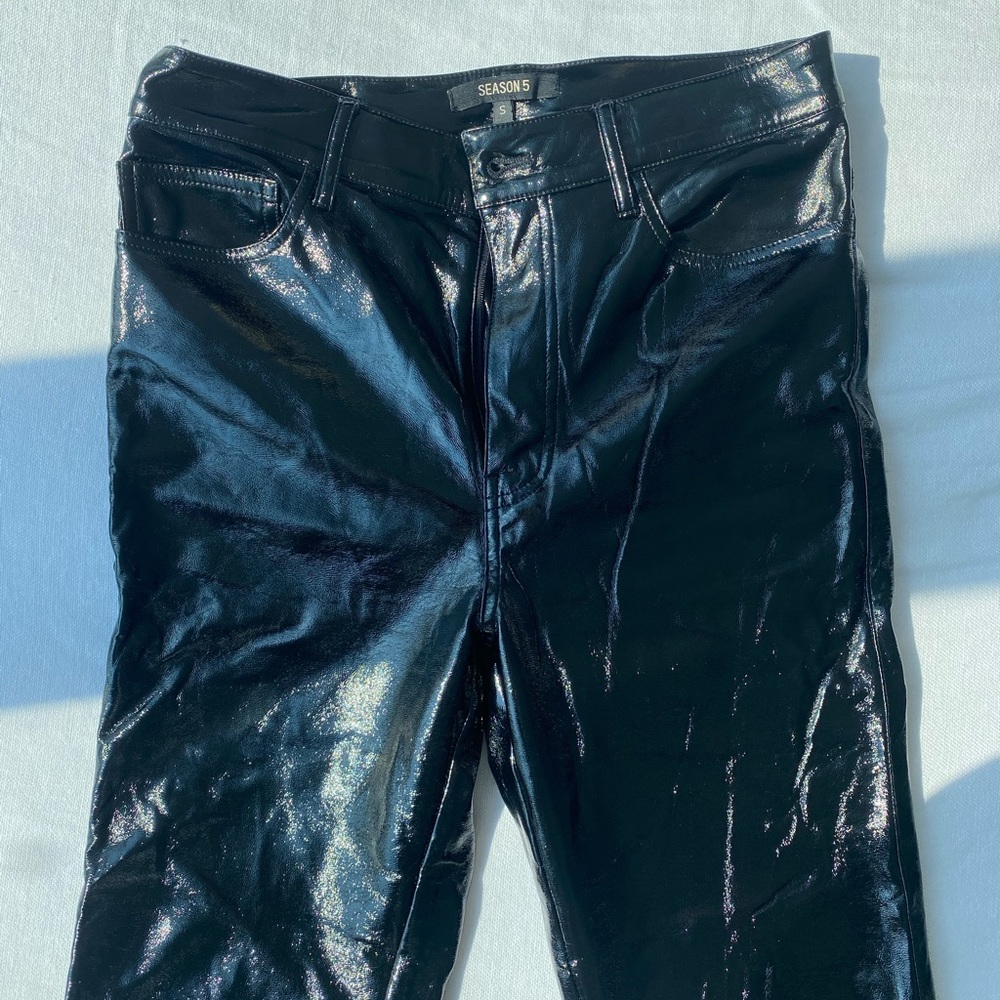 Yeezy patent pants